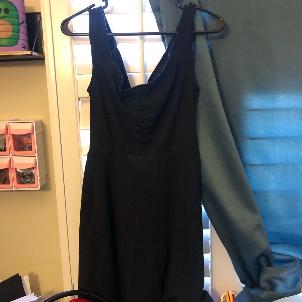 Black Dress with chest cut out